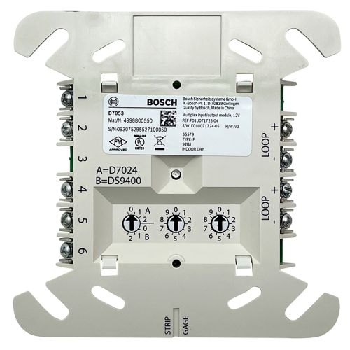 Bosch D7053 MUX I/O Multiplex Input-output Module